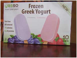 Yasso Greek Yogurt bars